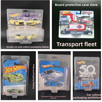 Boîte d'emballage en PVC pliable de fabrication industrielle pour voitures miniatures avec protection anti-dommages