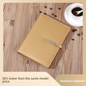 Cuaderno de Hojas Sueltas, Imitación Piel, Engrosado, para Venta al por Mayor, Minutas de Reuniones de Trabajo, Suministros de Oficina, Bloc de Notas A5, Imprimible con Logotipo - Product Image 2