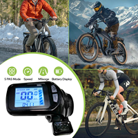 Kit de conversion de vélo S886T [Haytrix] avec écran LCD, compteur de vitesse, ordinateur de vélo étanche pour vélo de route