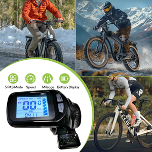 S886T [Haytrix] Fiets Ombouwset EBike LCD Display Scherm Snelheidsmeter voor Fatbike V20 Fietscomputer Fietsaccessoires - Product Image 5