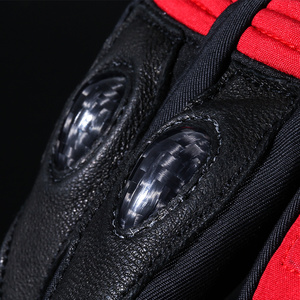 Guantes de invierno anticaída de fibra de carbono personalizados de Motowolf guantes de carreras de cuero de motocicleta bicicle - Product Image 5