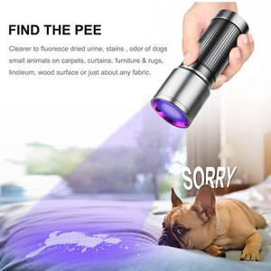 Ultraviolette Taschenlampe 4500mAh Typ C USB Schwarzlicht ID-Karte Geld detektor Skorpion Jade Rock 365nm UV Schwarzlicht Katze Ringworm - Product Image 6