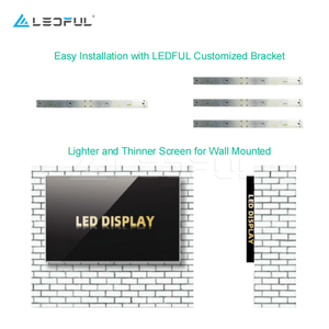 Écran LED d'intérieur P1.25 pour centre de vente immobilière avec option COB HD à pas fin, installation fixe pour projet commercial - Product Image 5