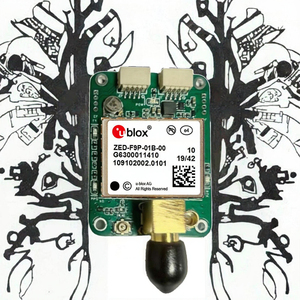 U-Blox f9p độ chính xác cao ban đầu gnss Hội Đồng Quản trị với rtk định vị UAV đa băng tần GPS mô-đun phát triển Hội Đồng Quản trị mức độ chính xác cm - Product Image 2