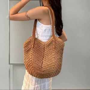 Latest Fashion Summer Holiday Woven Straw Beach <b>Bags</b> <b>Boho</b> Knit Single Shoulder Tote <b>Bag</b> for Women - Product Image 2