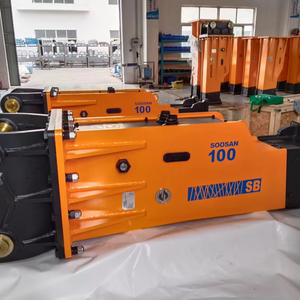 SOOSAN SB100 <b>HYDRAULIC</b> <b>BREAKER</b> MAIN BODY AVAILABLE WITH STANDARD FEATURES AND TWELVE MONTHS WARRANTY - Product Image 1