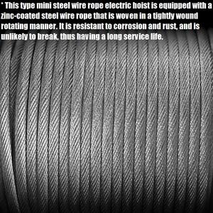 Polipasto Eléctrico de Cable Metálico Estilo PA de 220V 50HZ, Polipasto Eléctrico de Cadena a Precio Económico, 200kg 400kg 600kg <span class=keywords><strong>800kg</strong></span> 1000kg 1200kg - Product Image 4