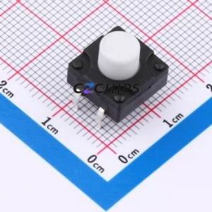 TSW12111-095B511BE Tactile Switch Through hole-4P,11.7x11.5mm Switch Single Pole Single Throw Round Button 2.8N 11.7mm - Product Image 1
