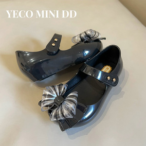 Sandales d'été en gelée pour bébés, chaussures en gelée à nœud pour enfants, chaussures à semelle souple, chaussures confortables, sandales de princesse en gelée - Product Image 4