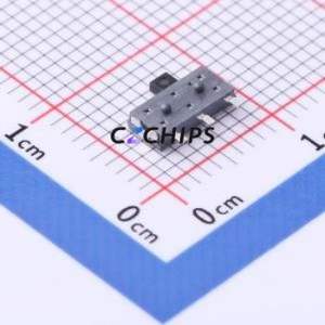 SK-3390A-L1 Slide Switch SMD Switch Single Pole Double Throw Rectangle Pin Header SMD Tab 7.1mm - Product Image 2