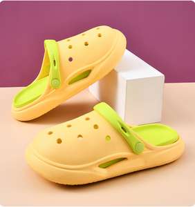 2026 <strong>Women</strong> &amp; Children EVA Clogs Breathable Height Increasing Non-Slip Wear-Resistant Slippers Casual Outdoor Garden Shoes - Product Image 4