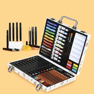 Ensemble de <span class=keywords><strong>dessin</strong></span> d'art en carton haute densité de 66 pièces kit de peinture colorée avec marqueurs d'artiste <span class=keywords><strong>pour</strong></span> enfants adolescents - Product Image 2