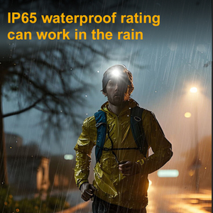 Đèn pin trán LED COB mạnh mẽ, sạc USB, di động, chống nước, dùng cho chạy bộ, ngoài trời, cắm trại, câu cá - Product Image 4