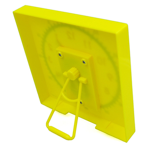 Horloges <span class=keywords><strong>de</strong></span> démonstration <span class=keywords><strong>math</strong></span>ématiques multifonctionnelles en plastique jaune, outils <span class=keywords><strong>de</strong></span> comptage pour l'apprentissage des élèves <span class=keywords><strong>de</strong></span> 2 à 13 ans, enseignants et élèves - Product Image 3