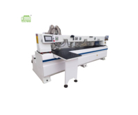 Machine de perçage multi-trous à trois têtes, routeur de perçage CNC automatique avec moteur à engrenages, diamètre de perçage maximal de 300 mm pour le contreplaqué