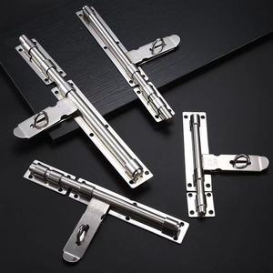 304 Stainless Steel Door Bolt Thickened Anti Theft Surface Mounted Wooden Door <b>Latch</b> - Product Image 4