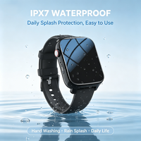 Montre connectée GPS GS20 avec écran AMOLED carré, appels vidéo, suivi de la fréquence cardiaque, de l'oxygène sanguin, de la température corporelle et moniteur de bien-être