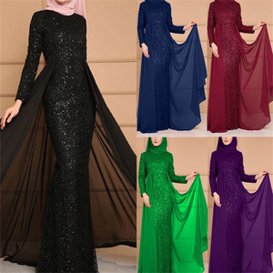Nouveau soutien <span class=keywords><strong>Laitu</strong></span> pour la personnalisation des femmes vin rouge Phnom Penh luxe conservateur Abaya Robe islamique musulmane fabricant de vêtements - Product Image 5