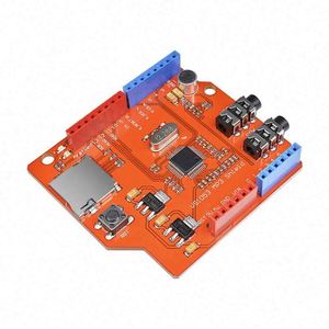 Module de développement VS1053B MP3 Player Shield Board VS1053 avec fente pour carte TF pour Arduino R3, pour enregistrement et décodage audio stéréo - Product Image 3