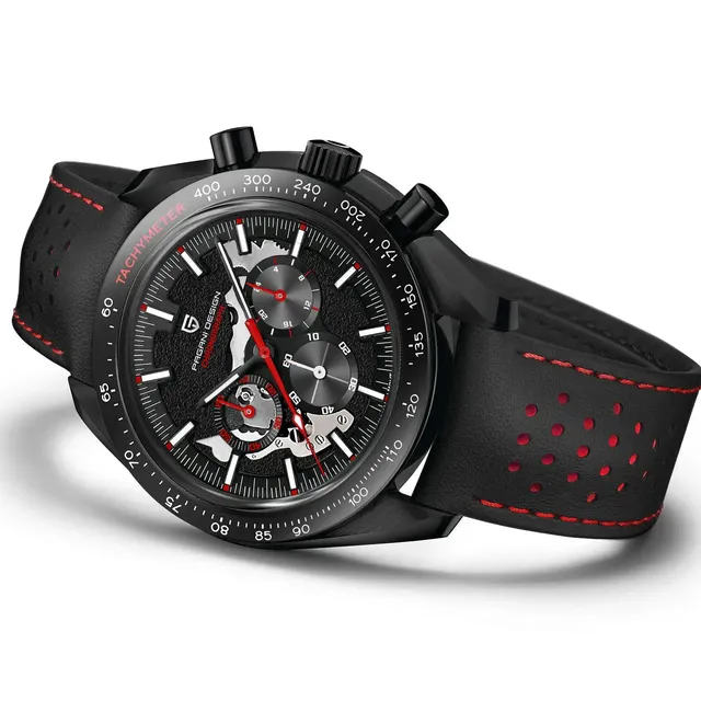 New PAGANI DESIGN Moon Quartz Men's Watches Top Brand Luxury Watches for Men Sport Chronograph Men Sapphire Glass Clock 1779
