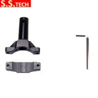 Support universel pour pare-chocs de moto, support de fixation pour phare antibrouillard modifié, support de fixation pour barre d'extension de projecteur