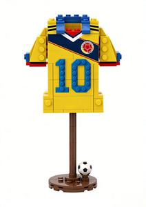 Ensemble <span class=keywords><strong>de</strong></span> blocs <span class=keywords><strong>de</strong></span> construction <span class=keywords><strong>Lego</strong></span> sur le thème du football, briques DIY, mini <span class=keywords><strong>Lego</strong></span>, blocs sportifs - Product Image 3