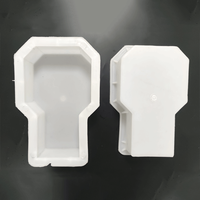 Moule à briques de terre comprimée à emboîtement bloc en plastique faisant le moule de coulée de pavé