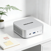 Speciale Aanbieding MQi14Ultra Mini PC Intel Ultra 9 185H 16GB LPDDR5 PCIe3 NVMe SSD 2.5G LAN WiFi6 BT5.2 4K Dual OS Win11 Linux