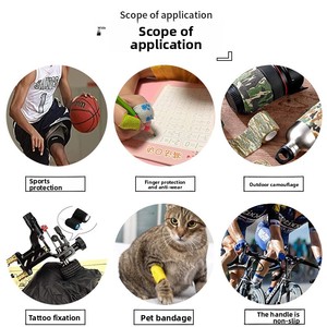 Cinta muscular cinética impermeable, vendaje elástico deportivo, cinta <span class=keywords><strong>de</strong></span> kinesiología para alivio del dolor, soporte para lesiones, recuperación atlética - Product Image 3