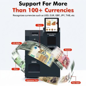 Kiosco de Pago de Autoservicio, Punto de Venta Inteligente con Aceptador de Efectivo para Restaurante, Máquina de <span class=keywords><strong>Autocobro</strong></span>, Pago de Facturas, Código QR, NFC - Product Image 4
