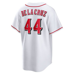 Vente en gros de maillots de baseball pour hommes Cincinnati 44 Elly De La Cruz 11 Barry Larkin 30 <span class=keywords><strong>Ken</strong></span> <span class=keywords><strong>Griffey</strong></span> <span class=keywords><strong>Jr</strong></span>. Cousus - Product Image 6