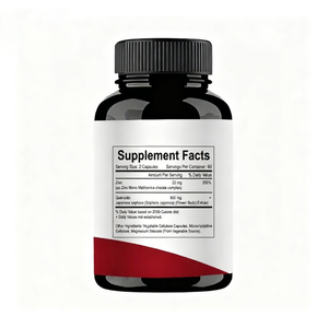 OEM Laris Manis Zinc <span class=keywords><strong>Quercetin</strong></span> untuk Kesehatan Imun dan Pernapasan dengan Ekstrak Herbal Mineral 800mg 120 Kapsul Nabati Persediaan 60 Hari - Product Image 5