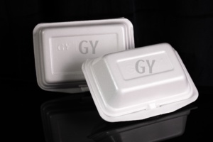 Caja de comida Contenedores de espuma de un solo uso Cajas de espuma para llevar Contenedores de almuerzo desechables Cajas de almuerzo Caja de comida rápida - Product Image 5