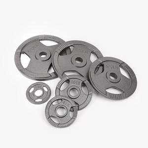 Plaques de poids en caoutchouc, en céramique <span class=keywords><strong>gym</strong></span> <span class=keywords><strong>pro</strong></span> <span class=keywords><strong>fitness</strong></span> 20kg 45lb, fer à vendre - Product Image 6