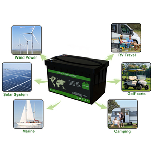 แบตเตอรี่ลิเธียม 12V 100Ah ชาร์จได้ 9000 รอบ รับประกัน 3 ปี แบบกึ่งโซลิดสเตท สำหรับรถบ้านและมอเตอร์ลากจูง - Product Image 3