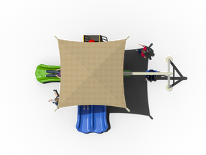 Aire <span class=keywords><strong>de</strong></span> <span class=keywords><strong>jeux</strong></span> extérieure attrayante pour enfants, équipement <span class=keywords><strong>de</strong></span> terrain <span class=keywords><strong>de</strong></span> jeu ancien pour l'école primaire - Product Image 3