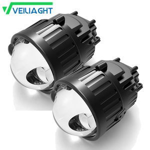 Lente de Proyector Bi-LED Tricolor de 3 Pulgadas para Renovación de Faros Antiniebla Delanteros para Toyota Yaris Corolla 2005-<span class=keywords><strong>2020</strong></span> <span class=keywords><strong>Prius</strong></span> 2023 Vitz Rav4 DC12V - Product Image 2