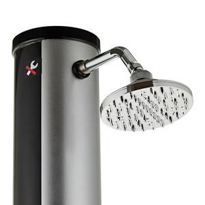 CYEN nuevo diseño robusto cuerpo <span class=keywords><strong>de</strong></span> PVC 38 <span class=keywords><strong>litros</strong></span> redondo <span class=keywords><strong>de</strong></span> plata al aire libre solar jardín ducha <span class=keywords><strong>piscina</strong></span> ducha con jabonera - Product Image 2