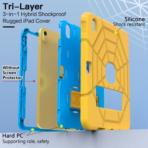 Étuis en silicone pour PC avec béquille et porte-crayon Housse de protection robuste pour tablette pour <span class=keywords><strong>iPad</strong></span> 10e <span class=keywords><strong>génération</strong></span> Étui 10.9 pouces 2022 - Product Image 5