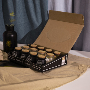 Vela Aromática en Frasco de Vidrio, Sin Humo, Cera de Soya Vegetal, Aroma Romántico, Regalo Creativo para Bodas y Cumpleaños - Product Image 2