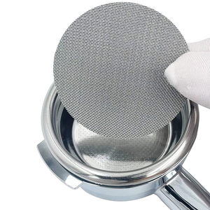 <span class=keywords><strong>Filtre</strong></span> à café en acier inoxydable 316L WELAND 51/53,5/58 mm, disque filtrant en maille frittée pour porte-<span class=keywords><strong>filtre</strong></span> à expresso, douche inférieure - Product Image 4