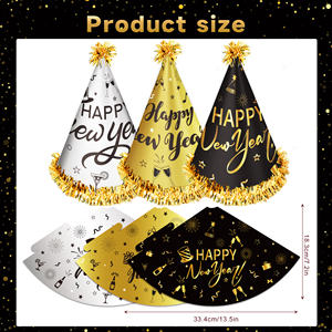 6 шт., шляпы с кисточками для вечеринки - Product Image 2