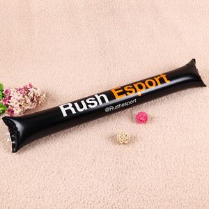 Bastones de ruido inflables de plástico engrosados con logotipo personalizado para eventos deportivos, modelo adorable para animar. - Product Image 2