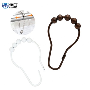 Anillos de Metal para Cortinas de Ducha EWANG, Fáciles de Usar, Venta Directa - Product Image 1