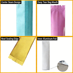 Custom Vacuum <b>Bags</b> with Moisture Proof and Gravure Printing Heat <b>Seal</b> Reusable Plastic for Food Storage and Snack Preservation - Product Image 5