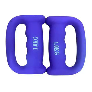 Mancuernas Ecológicas con Forma de Mano para Ejercicio, Entrenamiento, Trotar, Caminar, Cardio, con Anillo en D, Mancuernas de Boxeo - Product Image 1