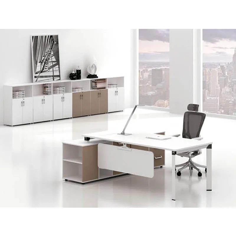 Design moderne SFS-C Série Système de Mobilier De Bureau-8 personnes bureau/table de bureau pour bureau