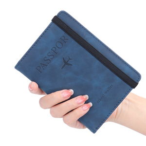 Tarjetero de Cuero para Pasaporte, Porta Pasaportes de Lujo, Cartera de Cuero para Tarjetas, Funda para Pasaporte - Product Image 2