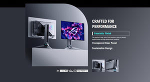 Original A.S.U.S ROG Swift OLED PG27AQWP-W gaming <b>monitor</b> 26.5" Tandem OLED Dual-Mode (QHD @ 540Hz, HD @ 720Hz) 0.02ms - Product Image 6