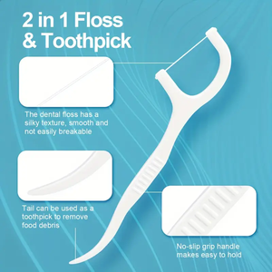 Il prodotto per la cura dei denti raccoglie il filo interdentale sacchetti di plastica per usare il filo interdentale per pulire facilmente i denti - Product Image 5